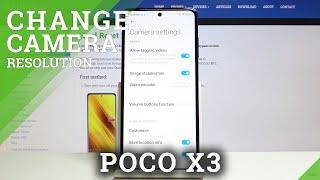 Turn On Image Stabilization in POCO X3 - Camera Tutorial