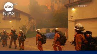 Los Angeles wildfires spread across California