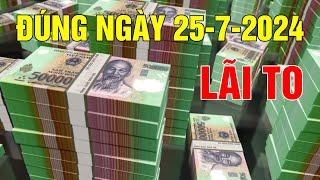 Tử Vi Hằng Ngày 25/7/2024 CHÚC MỪNG 3 CON GIÁP LÃI TO