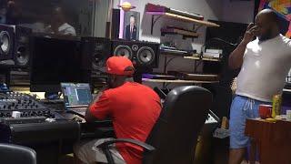 In the studio - Baby Breeze Vlog 1 | Making Beats in Fl Studio