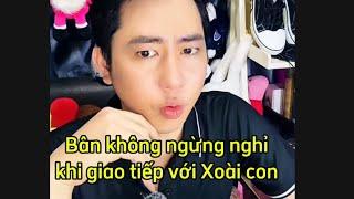 Bân không ngừng nghỉ khi giao tiếp với Xoài con