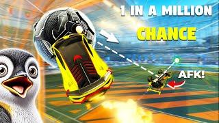 1 in 1,000,000 Moments in Rocket League!