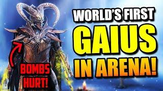 WORLD'S FIRST GAIUS ARENA SHOWCASE!  INSANE GO 2ND BOMB TEAM  ||  RAID SHADOW LEGENDS RPG