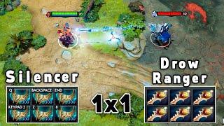 Silencer vs Drow Ranger | Who will beat? Guess?