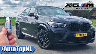 BMW X6M Competition REVIEW on AUTOBAHN [NO SPEED LIMIT] by AutoTopNL