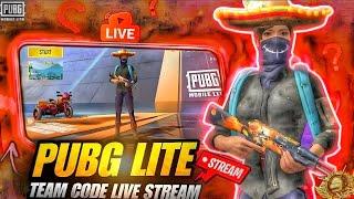 PUBG LITE  LIVE TEAM CODE  Join Fast & Play with Me!