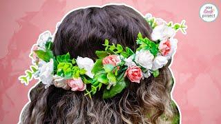 How to Make a Flower Crown | DIY Flower Crowns