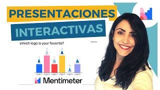 MENTIMETER: Aprende a crear presentaciones INTERACTIVAS y GRATIS (Tutorial Español) ‍️