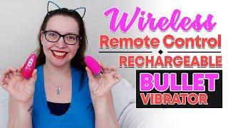 Adam and Eve Turn Me On Rechargeable Bullet | Wireless Remote Control Bullet Vibrator Review