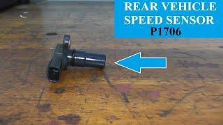 How To Test and Replace A Rear Vehicle Speed Sensor P1706