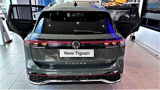 2024 NEW VOLKSWAGEN TIGUAN R Line SUV Full View Interior And Exterior