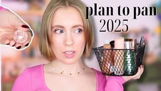 25 things I want to USE UP in 2025... my plan to pan!