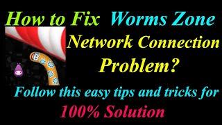 How to Fix Worms Zone App Network Connection Problem in Android | App Internet Connection Error