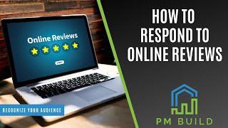 How to respond to online reviews - Property Management