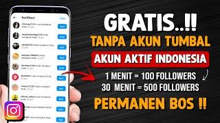 Gratis Sepuasnya Cara Menambah Followers Instagram Gratis Tanpa Akun Tumbal