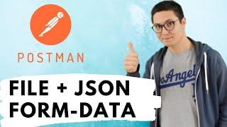 POST form-data file upload + JSON