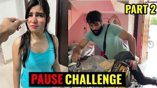 PAUSE Challenge *The Ultimate PRANK War* | Vlog