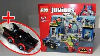 LEGO 10672 Juniors Batman: Verteidigung der Bathöhle + 2014 SDCC-1966 Batmobile - Review deutsch -