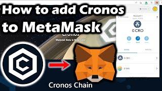 How to add Cronos chain to MetaMask
