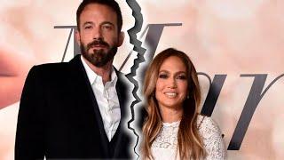 ¡LLEGÓ EL FINAL! Ben Affleck y Jennifer Lopez, separados y con divorcio encaminado