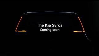 Kia India | The Kia Syros | Coming soon