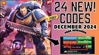 ️DECEMBERCODES️WARHAMMER TACTICUS PROMO CODES ️DECEMBER 2024 - WARHAMMER TACTICUS REDEEM CODES