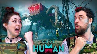 Husband & Wife play new SUPERNATURAL crafting/survival game (Once Human)