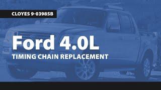 Ford 4.0L Timing Chain Replacement, Cloyes 9-0398SB