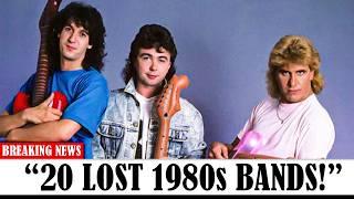 20 Forgotten Bands of the 1980s That Vanished Without a Trace!