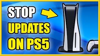 How to STOP PS5 System Software Updating & Games (Fast Method)