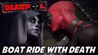 Deadpool (Video Game) - Boat Ride with Death Cutscene (Xbox 360 PS3 PC) HD