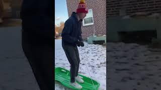 Sledding fail! || Epic Fails Part 2 ||