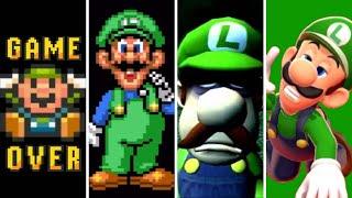 Evolution of Luigi Game Overs (1985-2021)