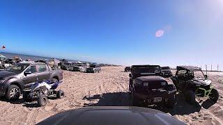 COSTA ESMERALDA DRIVING HD HASTA PINAMAR POR LA PLAYA ARGENTINA VERANO 2021  DRIVE TOUR 4X4 OFF ROAD