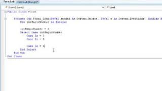 Learning VB.NET (Visual Basics) tutorial 10 - Case Select