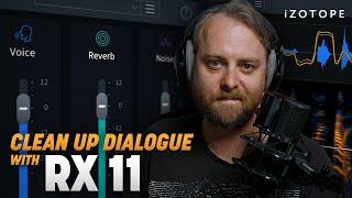 How to remove background noise with RX 11 + audio post production tips | iZotope