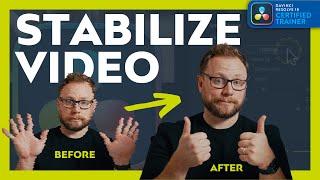 Use DaVinci Resolve to Stabilize Shaky Video Clips - Simple and Fast