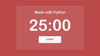 Pomodoro Timer in Python and PyGame!