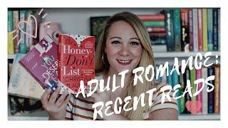 ADULT ROMANCE RECENT READS!!