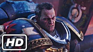 Space Marines War Against Chaos Warriors - Warhammer 40K | 4K Battle Scenes