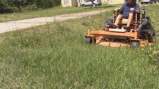 Mowing ditches, Lots of them! - Epic length!