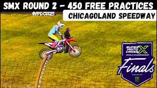 SuperMotocross Round 2 450 Free Practices - ChicagoLand Speedway