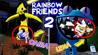Wir spielen das 1. MAL Rainbow Friends Chapter 2! Full Game!