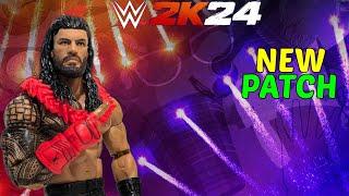 WWE2K24 *NEW* Patch 1.25 Has Arrived (Tons of *NEW* Content Added)