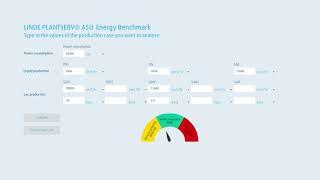 Asset health check calculator by LINDE PLANTSERV