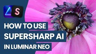 Luminar NEO: How to use SUPERSHARP AI extension