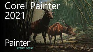 Corel Painter 2021 - Africa 2 (Davey Baker)