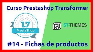  Curso PrestaShop Transformer ‍ #14 Mejora las fichas de producto de tu tienda PrestaShop