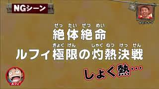 ワンピース声優超貴重なngシーン集