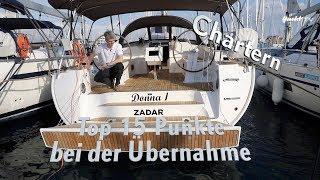 Yacht-Charter #1: Die Top 15 der wichtigsten Punkte für die Übergabe